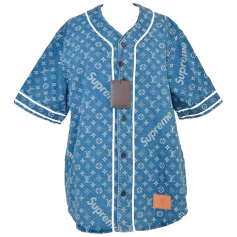 louis vuitton x supreme jersey replica